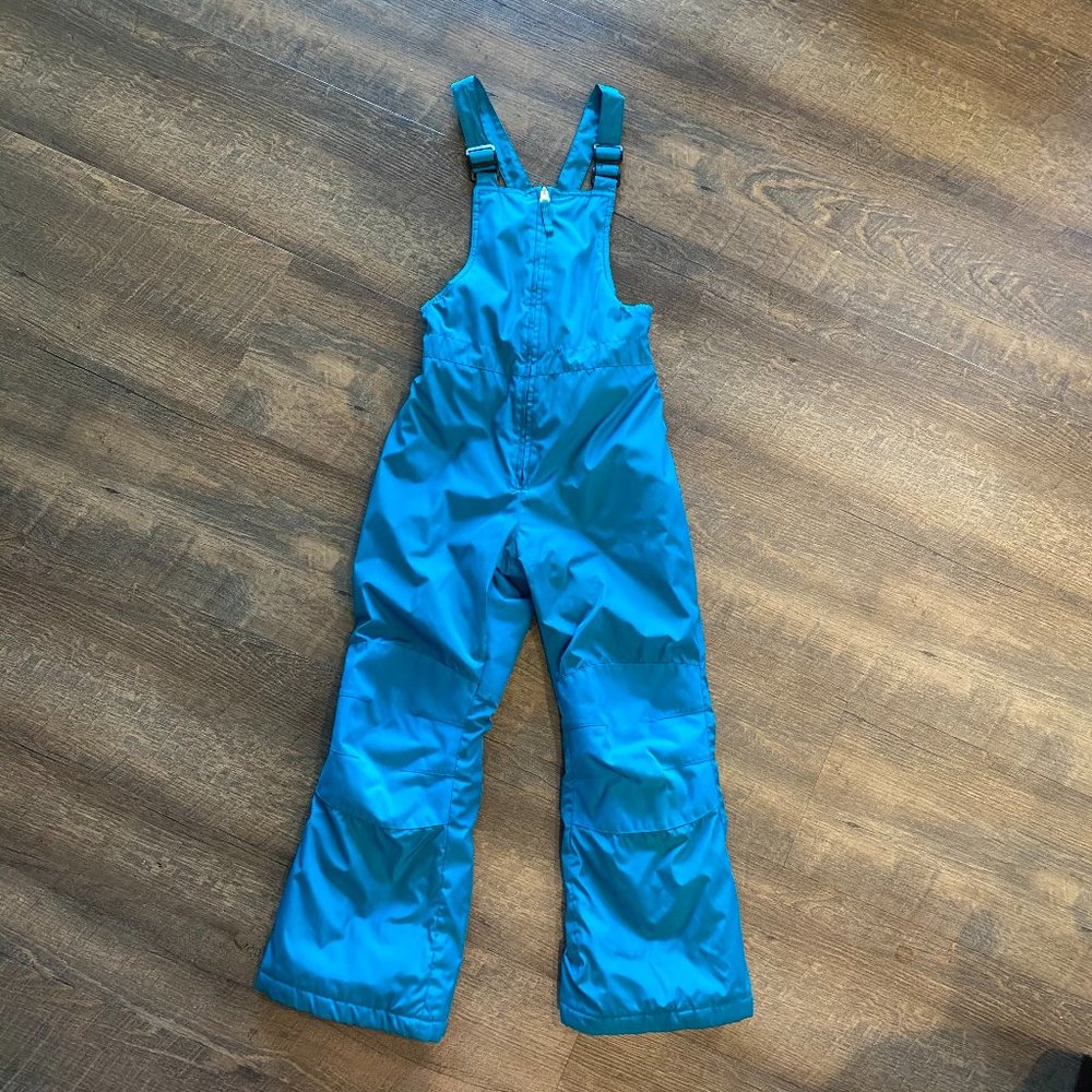 Lands' End Kids Iron Knee Teal Snow pants